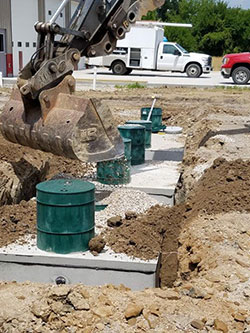 Septic installation